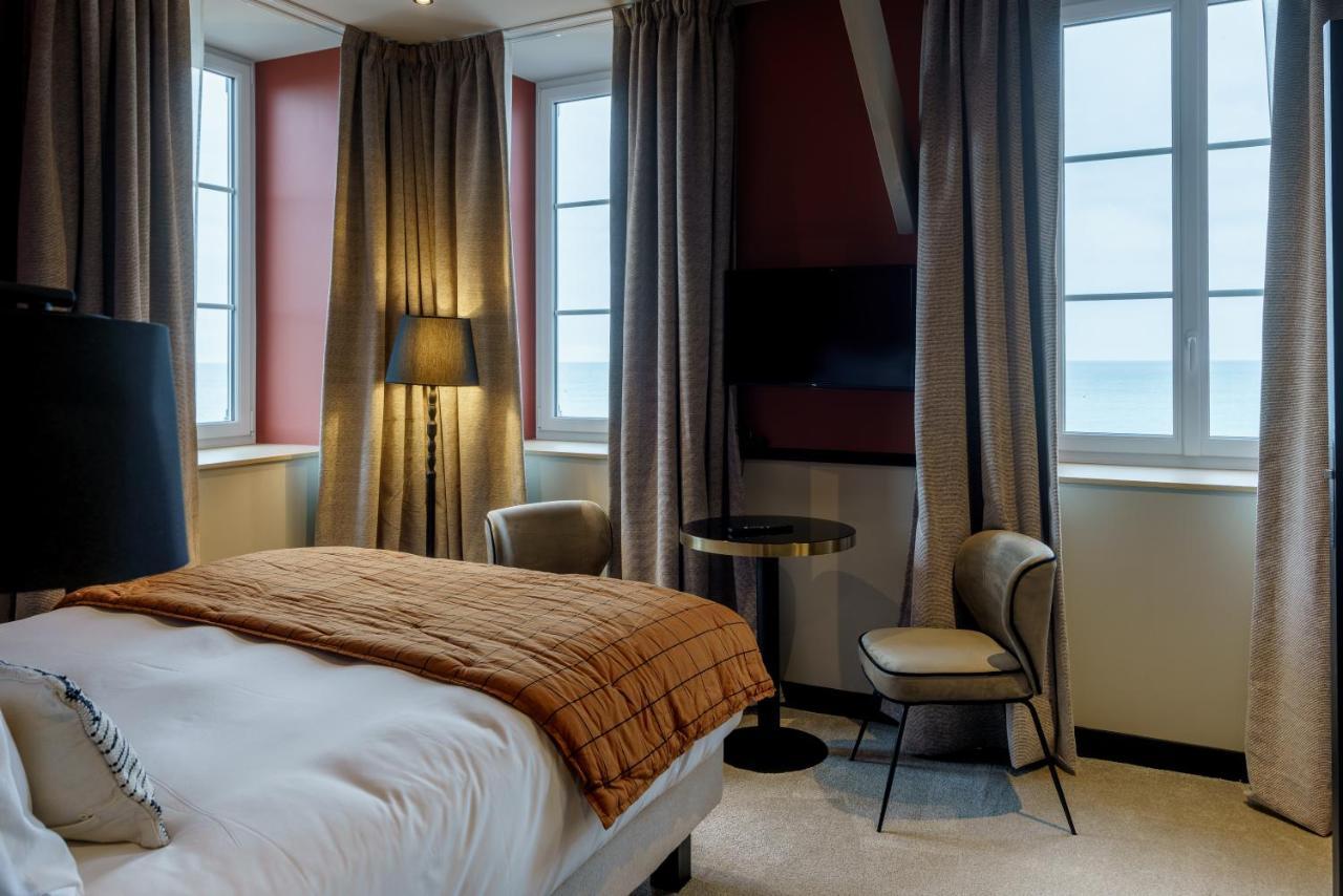 Hotel De La Plage Lion-sur-Mer Zewnętrze zdjęcie