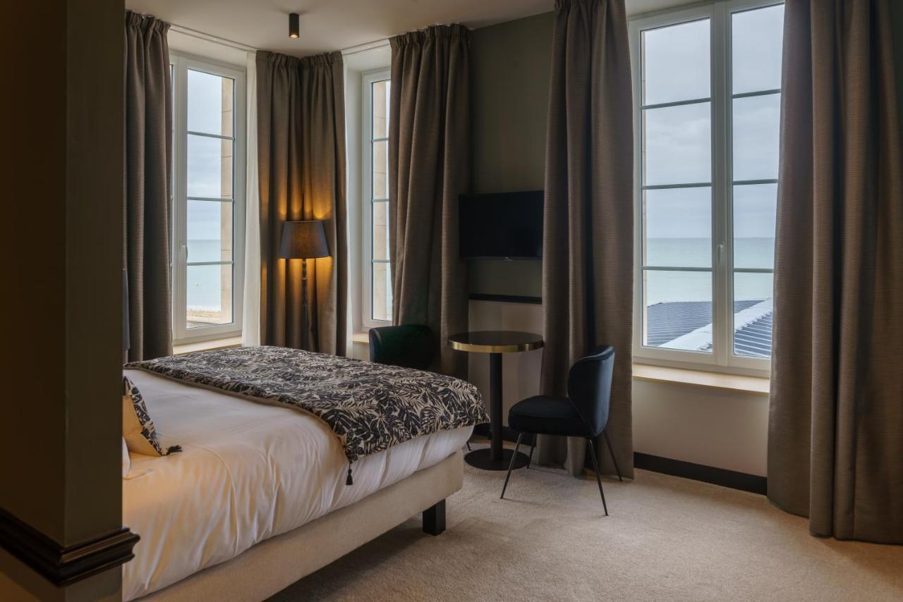 Hotel De La Plage Lion-sur-Mer Zewnętrze zdjęcie